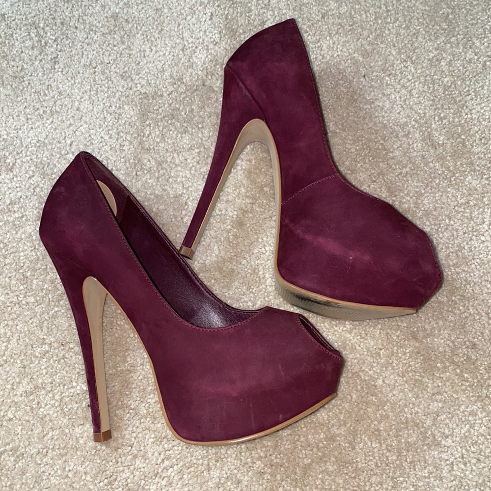Steve Madden Peep-toe Stilettos (size 7 1/2 M)
